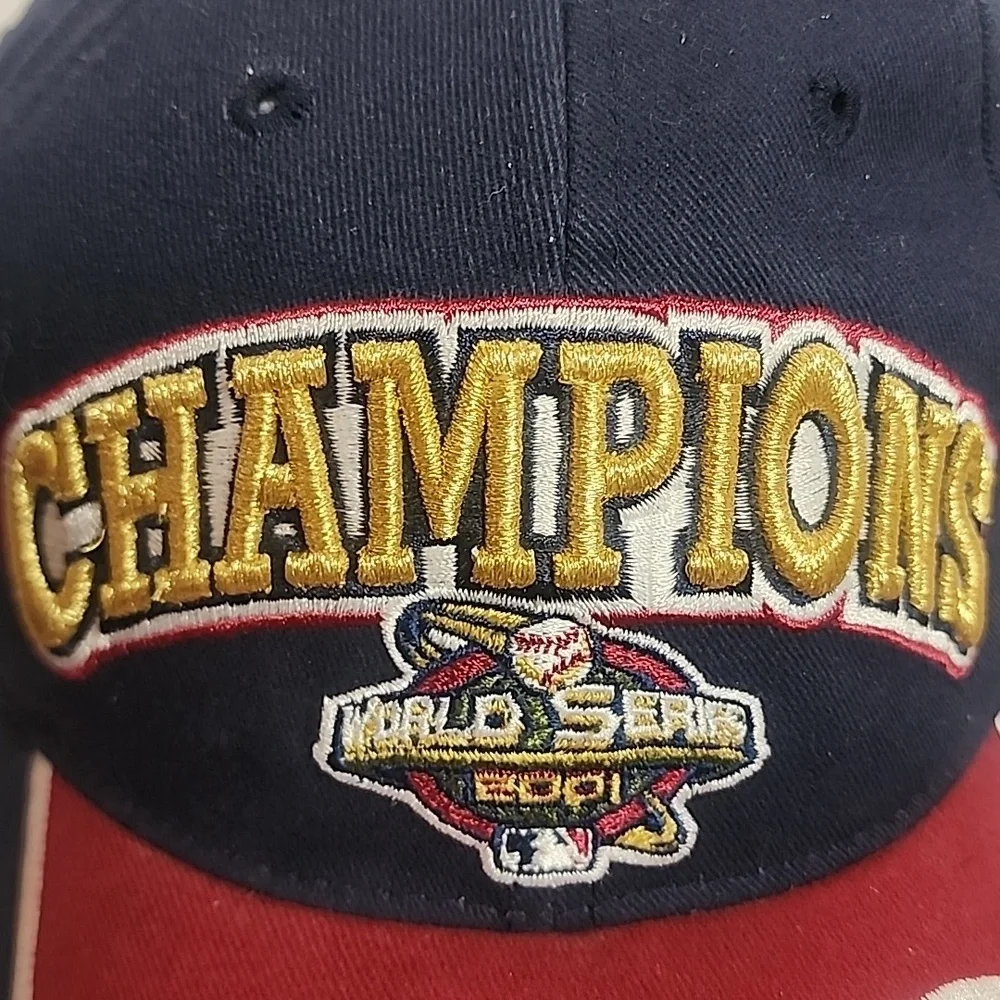 2001 Arizona Diamondbacks Champions Embroidered World Series Baseball Cap NWT
